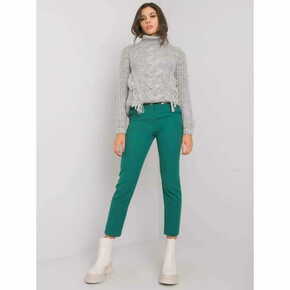 Factoryprice Elegantne ženske hlače BEVERLEY zelene barve LC-SP-22K-5001.81P_379565 36