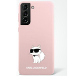 Karl Lagerfeld s23+ s916 trdi kovček roza/pink silikon choupette