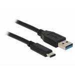 Kabel DELOCK, USB-A 3.1 (M) na USB-C (M) SuperSpeed, 1m