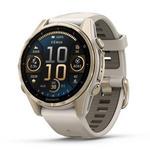 Garmin Fenix 8 Soft Gold, Fog Gray/Dark Sandstone 43mm pametna ura