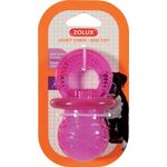 Zolux Igrača pes dude TPR POP PACIFIER 10cm roza