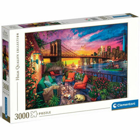 Clementoni - Puzzle 3000 Západ slnka nad Manhattanom