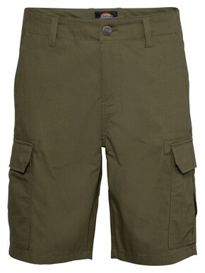 Dickies Hlače - zelena. Kratke hlače iz zbirke Dickies. Model narejen iz tkanina.