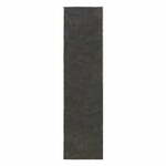 Temno siv tekač iz recikliranih vlaken 60x230 cm Sheen – Flair Rugs