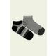 Tommy Hilfiger otroške nogavice (2-pack) - siva. Otroške nogavice iz kolekcije Tommy Hilfiger. Model izdelan iz elastičnega, vzorčastega materiala. V kompletu sta dva para.