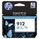 HP 912 (3YL77AE), originalna kartuša, azurna, 2ml, Za tiskalnik: HP OFFICEJET 8012, HP OFFICEJET 8013, HP OFFICEJET 8014, HP OFFICEJET 8015, HP