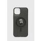 Etui za telefon Karl Lagerfeld iPhone 15 Plus 6.7 črna barva - črna. Etui za IPhone iz kolekcije Karl Lagerfeld. Model izdelan iz materiala s potiskom.