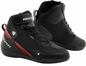 Rev'it! Shoes G-Force 2 H2O Black/Neon Red 39 Motoristični čevlji