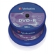 Verbatim DVD+R, 4.7GB, 16x, 50