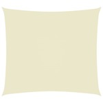 shumee Pravokotna vrtna jadra Oxford Cloth 3x4 m krema