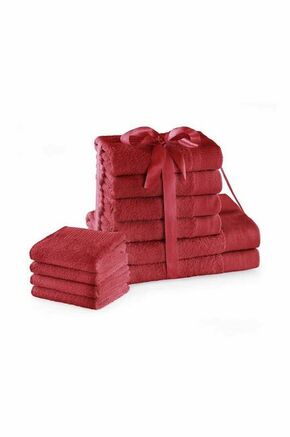 Komplet brisač 10-pack - rdeča. Komplet brisač iz kolekcije home &amp; lifestyle. Model izdelan iz tekstilnega materiala.