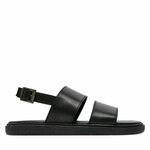 Usnjeni sandali Vagabond Shoemakers MASON moški, črna barva, 5765-201-20 - črna. Sandali iz kolekcije Vagabond Shoemakers. Model je izdelan iz naravnega usnja. Model z mehkim, oblikovanim vložkom zagotavlja udobje.