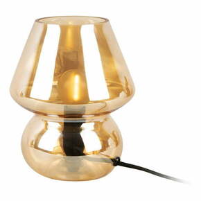 Svetlo rjava steklena namizna svetilka Leitmotiv Glass