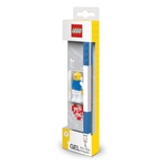 LEGO Gel pero z mini figuro, modra - 1 kos