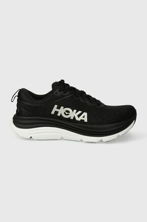 Tekaški čevlji Hoka Gaviota 5 črna barva - črna. Tekaški čevlji iz kolekcije Hoka. Model dobro stabilizira stopalo in ga dobro oblazini.