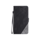 Preklopna torbica (WLGO-Lines) za Samsung Galaxy A27 5G, črna