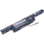 WEBHIDDENBRAND Baterija T6 Acer Aspire E5-575, E5-774, F5-573, TravelMate P256-G2, 5200mAh, 56Wh, 6 celic