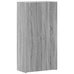 vidaXL Arhivska omara siva sonoma 60x32x115 cm inženirski les