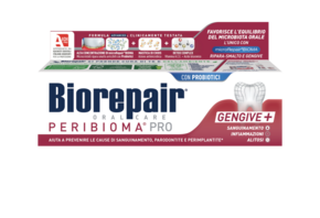 Biorepair Peribioma Pro zobna pasta za zdrave dlesni in kompleksno nego zob 75 ml