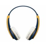 JVC HA-KD10-W slušalke, bluetooth/brezžične, roza/rumena, 85dB/mW, mikrofon