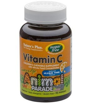 Animal Parade Vitamin C - brez sladkorja - 90 tab. liz.