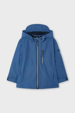 Otroška jakna Mayoral - modra. Otroški jakna iz kolekcije Mayoral. Delno podložen model