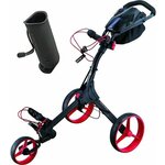 Big Max IQ+ SET Black/Red/Black Ročni voziček za golf