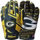 Green Bay Packers Wilson NFL Stretch Fit rokavice