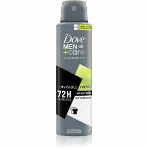 Dove Men+Care Antiperspirant antiperspirant v pršilu 72 ur Invisible Fresh 150 ml