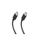 SBS SBS USB-C kabel - 3.2 100W napajanje 1,5 m črne barve