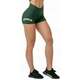 Nebbia Classic Hero High-Waist Shorts Dark Green S Fitnes hlače