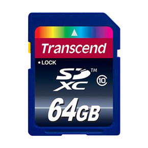 Transcend SDXC 64GB spominska kartica