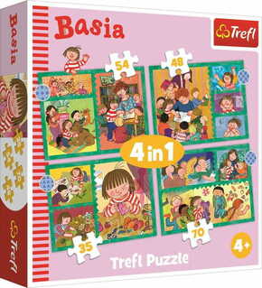WEBHIDDENBRAND TREFL Puzzle Basia 4v1 (35