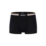 Boksarice BOSS moški, črna barva - črna. Boksarice iz kolekcije BOSS. Model izdelan iz elastične pletenine.