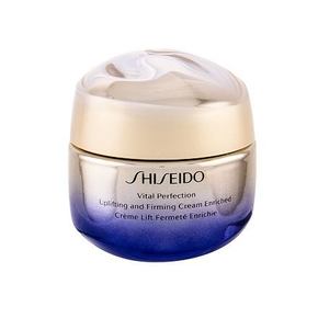 Shiseido Vital Perfection Uplifting and Firming Cream Enriched dnevna krema za obraz za suho kožo 50 ml za ženske