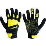 Meatfly Irvin Bike Gloves Black/Safety Yellow 2XL Kolesarske rokavice