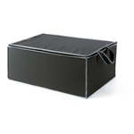 Compactor škatla za shranjevanje tekstila, črna