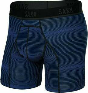 SAXX Kinetic Boxer Brief Variegated Stripe/Blue S Aktivno spodnje perilo