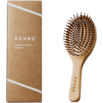 "BANBU Krtača za lase iz bambusa - Ovalna"