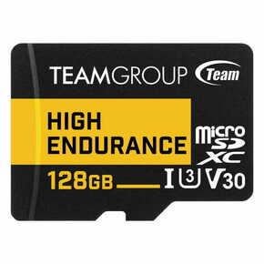 TeamGroup spominska kartica High Endurance Micro SDXC UHS-I U3 V30