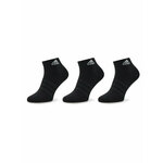 adidas Set 3 parov unisex nizkih nogavic Thin and Light Ankle Socks 3 Pairs IC1282 Črna