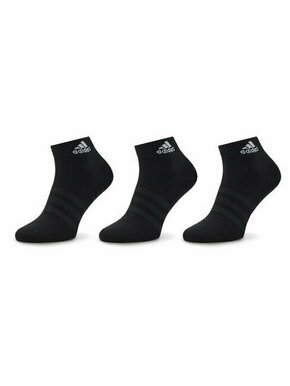 Adidas Set 3 parov unisex nizkih nogavic Thin and Light Ankle Socks 3 Pairs IC1282 Črna