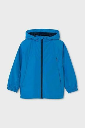 Otroška jakna Mayoral - modra. Otroški jakna iz kolekcije Mayoral. Prehoden model