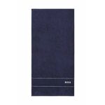 Majhna bombažna brisača BOSS 50 x 100 cm - mornarsko modra. Bombažna brisača iz kolekcije BOSS. Model izdelan iz tekstilnega materiala.