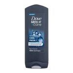 Dove Men + Care Invigorating Cool Fresh vlažilen gel za prhanje za telo, obraz in lase 400 ml za moške