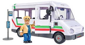 Simba avtobus z voznikom Samom Trevorjem