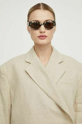 Sončna očala AllSaints ženski - pisana. Sončna očala iz kolekcije AllSaints. Model z enobarvnimi stekli in okvirji iz plastike. Ima filter UV 400.