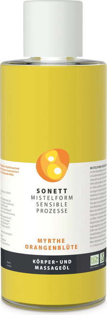 "Sonett Olje za telo in masaže - 485 ml Mirta in pomarančni cvet"