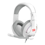 Redragon Cronus H211 gaming slušalke, 3.5 mm/USB, bela/črna, 115dB/mW, mikrofon