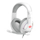 Redragon Cronus H211 gaming slušalke, 3.5 mm/USB, bela/črna, mikrofon